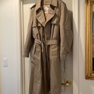 London fog trench coat